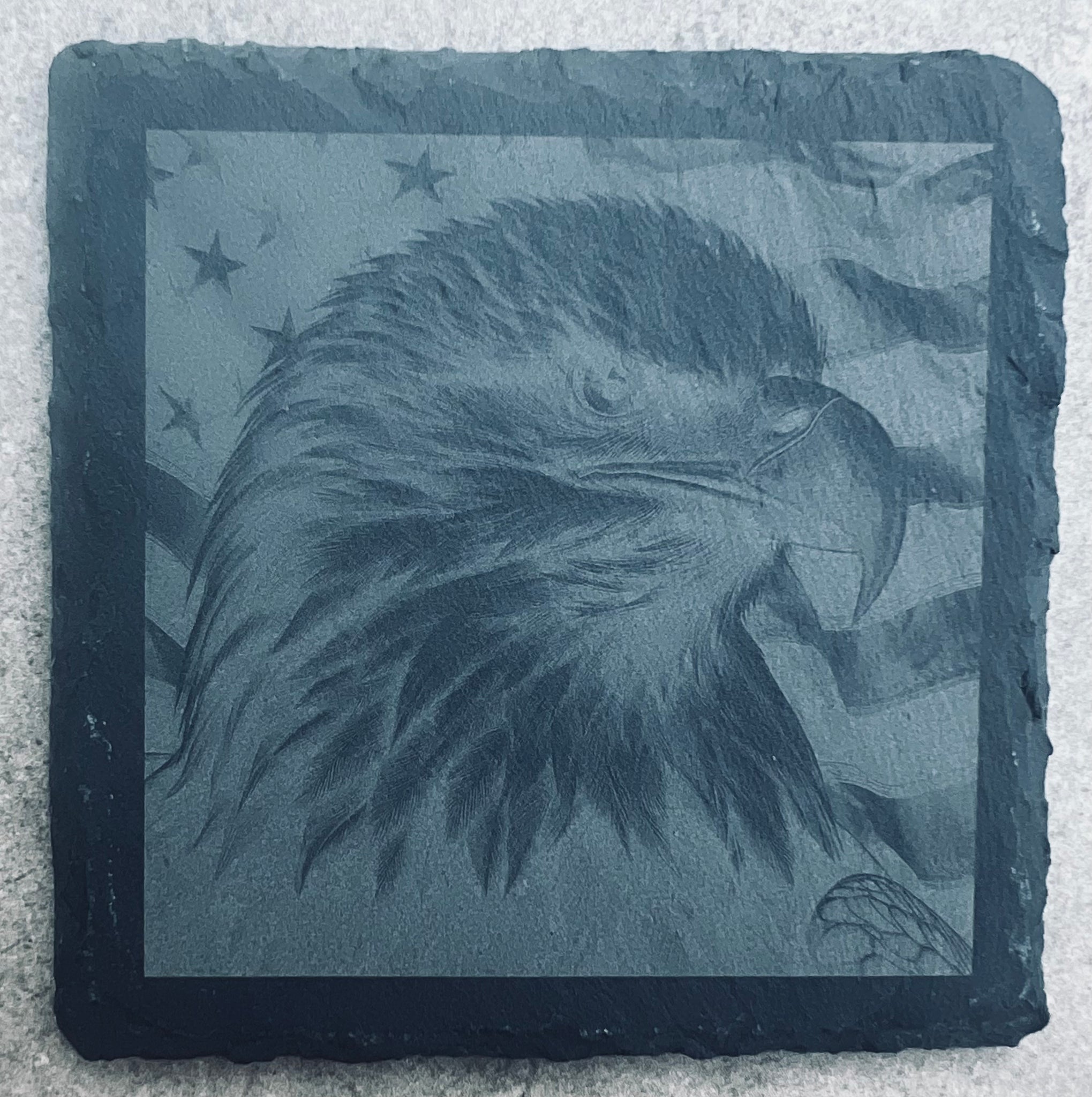 Eagle - Slate Coasters-Set of 4