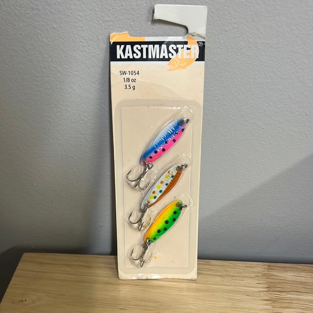 Acme Kastmaster Deluxe 3 Pack 1/8 Oz Lures