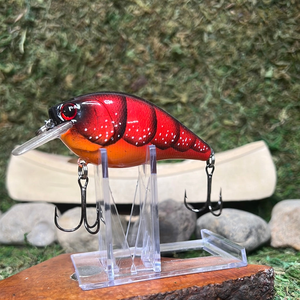 custom airbrush fishing lures 2.5 Square Bill Crankbait – BPF Lures LLC